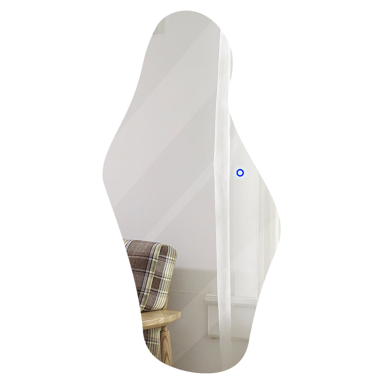 ESPEJO IRREGULAR 120X59CM LED CON CCT SENSOR TOUCH