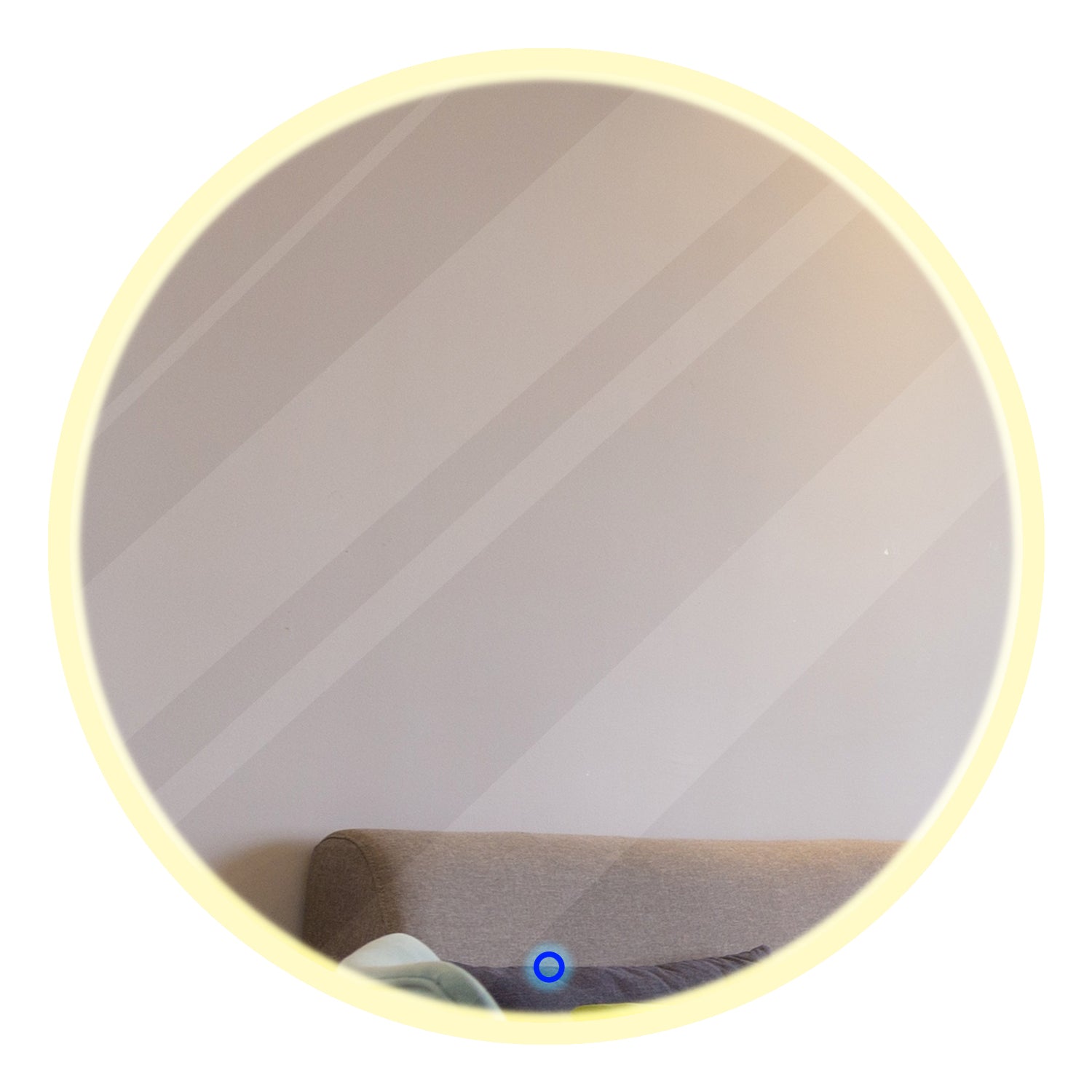 ESPEJO ROUND 69CM LED SENSOR TOUCH